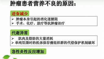 肿瘤患者的营养管理：如何调整饮食？(肿瘤患者营养调理指南)